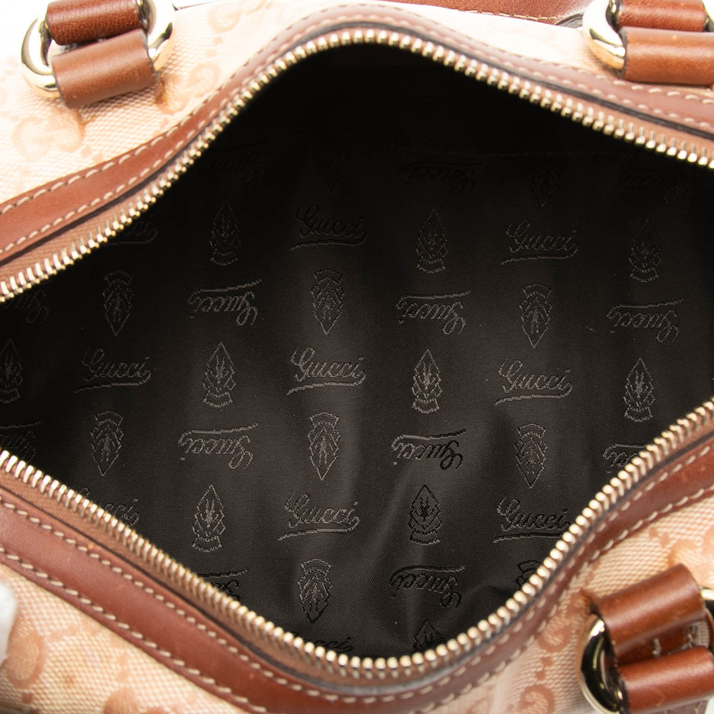 Pre-Loved Gucci Small GG Crystal Duchessa Boston Bag - Picture 4 of 8